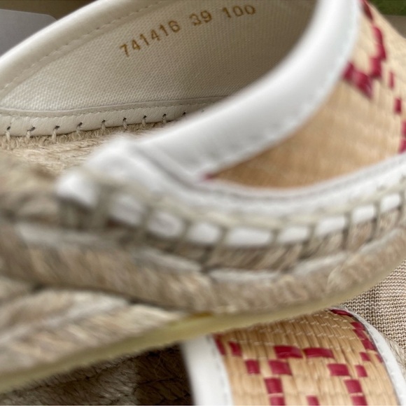 Women’s Gucci wedge multicolor espadrilles size 39 made in Spain - Picture 5 of 7